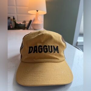 Sendero - “Daggum” Yellow Trucker Hat